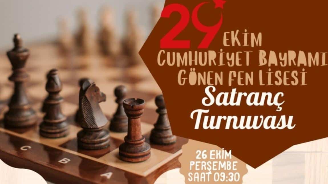 29 Ekim Cumhuriyet Bayramı Gönen Fen Lisesi Satranç Turnuvası